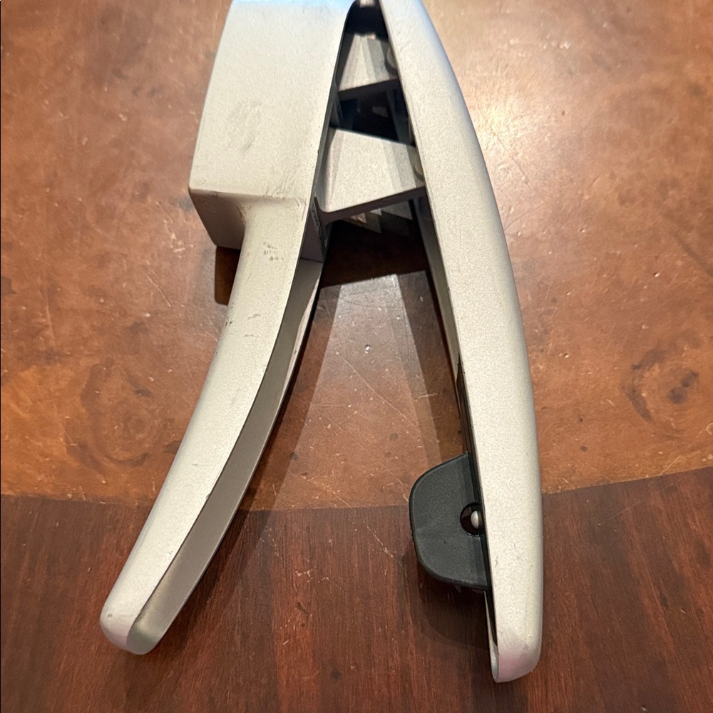 Silver Garlic Press